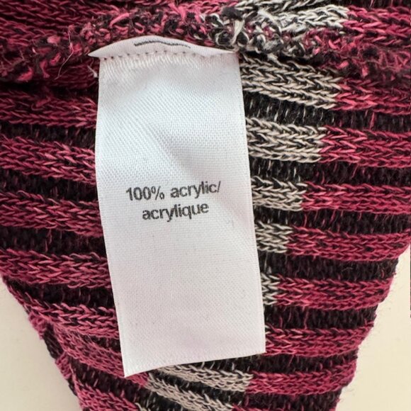 NWT Women's Plus Maurices Long Sleeve Stripe Sweater Top, Size 1 - Picture 4 of 4